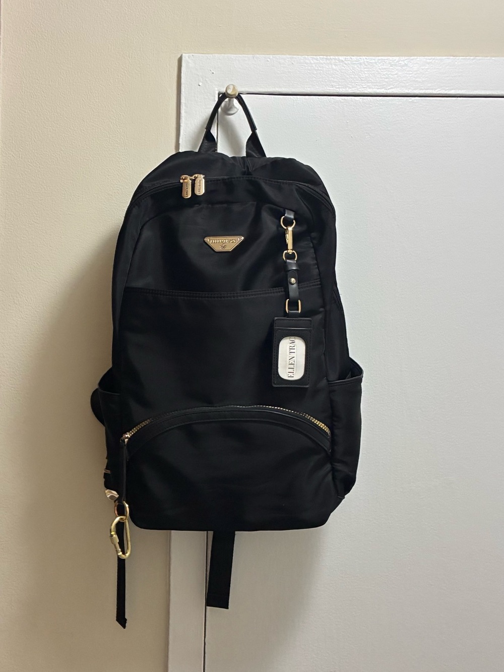 Backpack with Gold Hardware